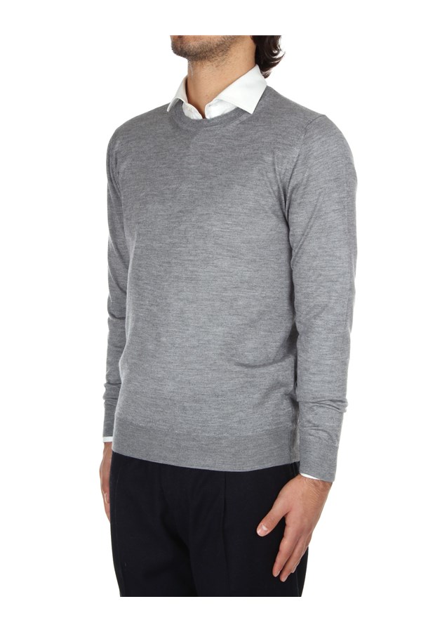 Fedeli Cashmere Crewneck sweaters Grey