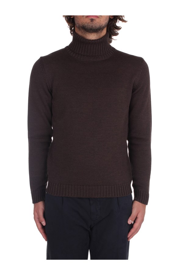 Zanone Turtleneck sweaters Brown