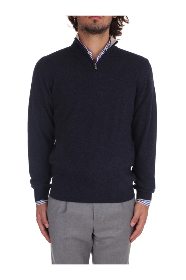 Fedeli Cashmere Knitwear Turtleneck sweaters Man 6UI08303B 11 0 