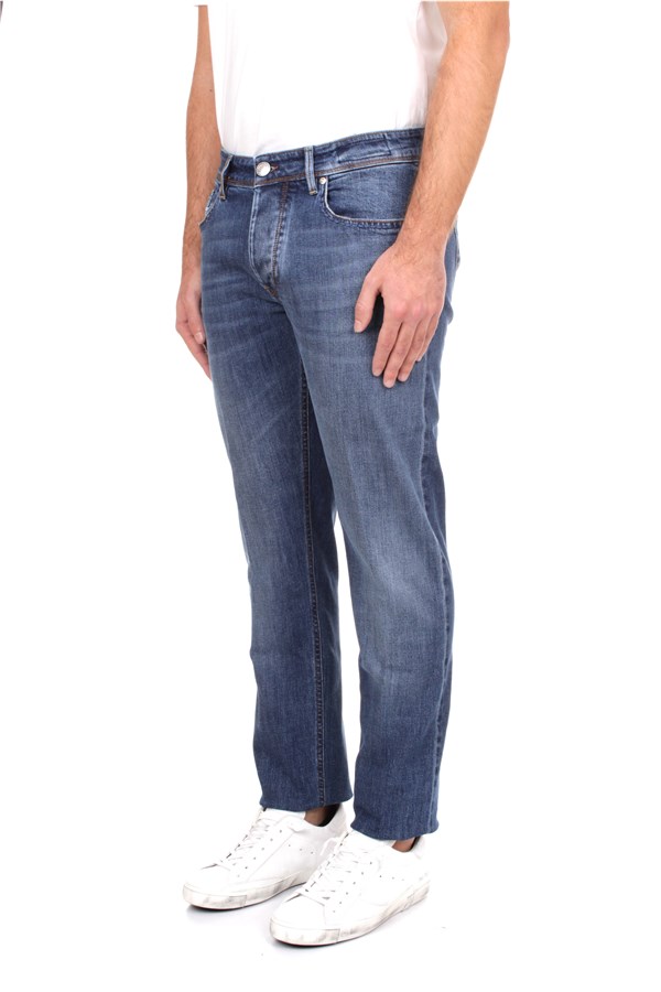 Re-hash Jeans Slim Uomo PC015B 2D555 BLUE 2P 1 