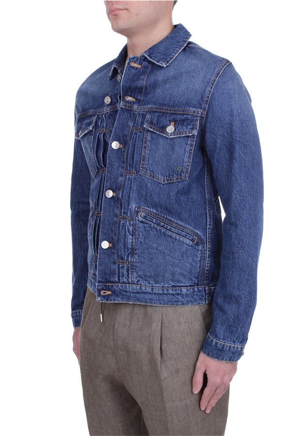 Re-hash Outerwear Lightweight jacket Man GU37 2924 BLUE 8X 1 