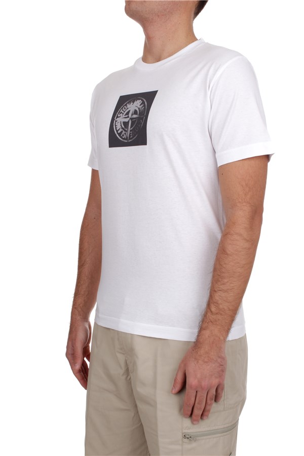 Stone Island T-shirt Manica Corta Uomo 80152NS83 V0001 1 