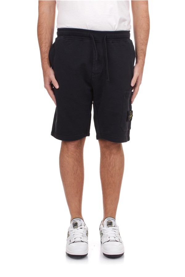Stone Island Shorts Sweat shorts Man 801564651 A0020 0 