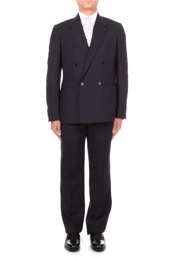 Lardini Suits Double-breasted blazers Man EQ7756E EQSK62402 850 0 