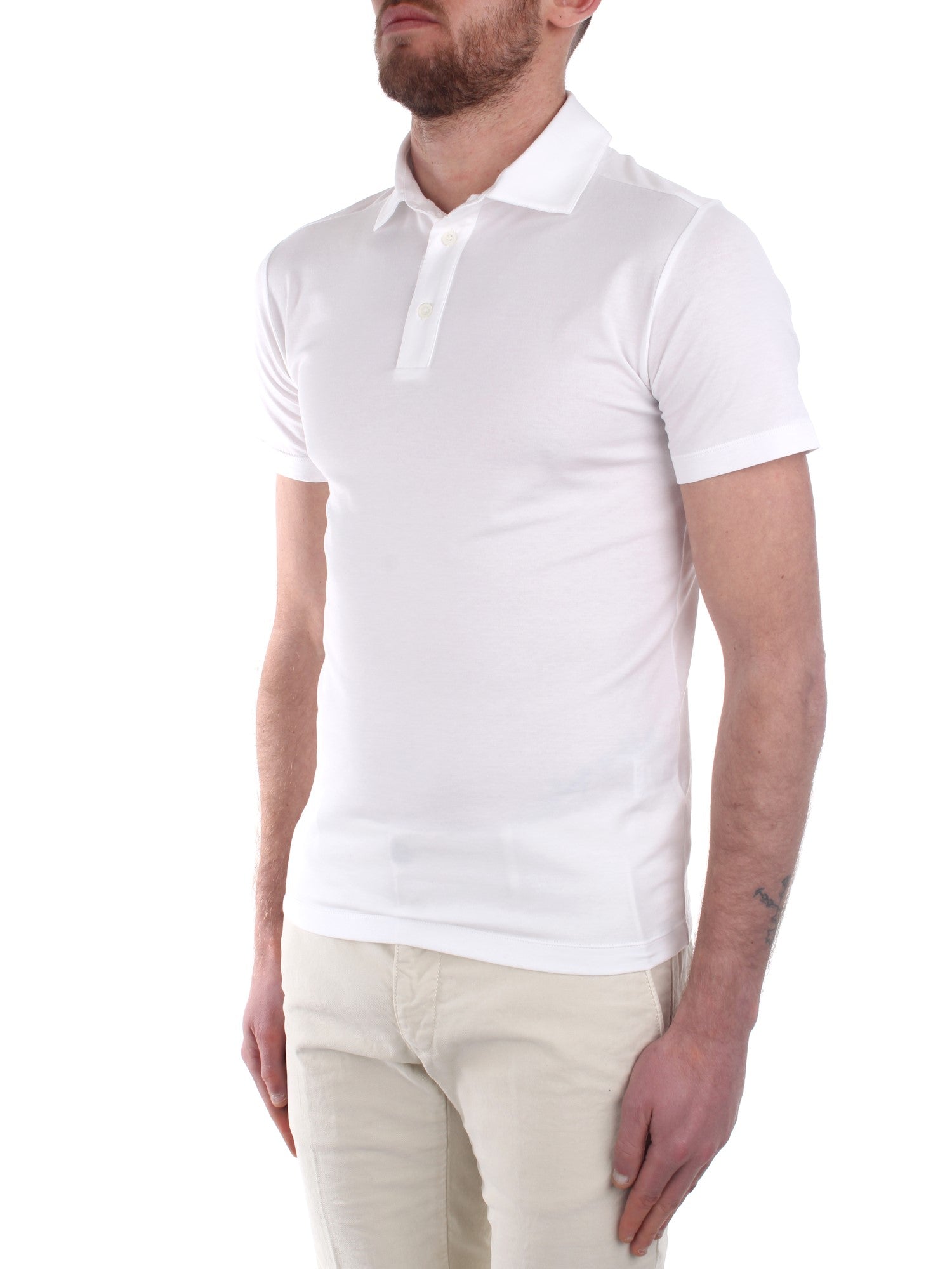 POLO Bianco Cruciani