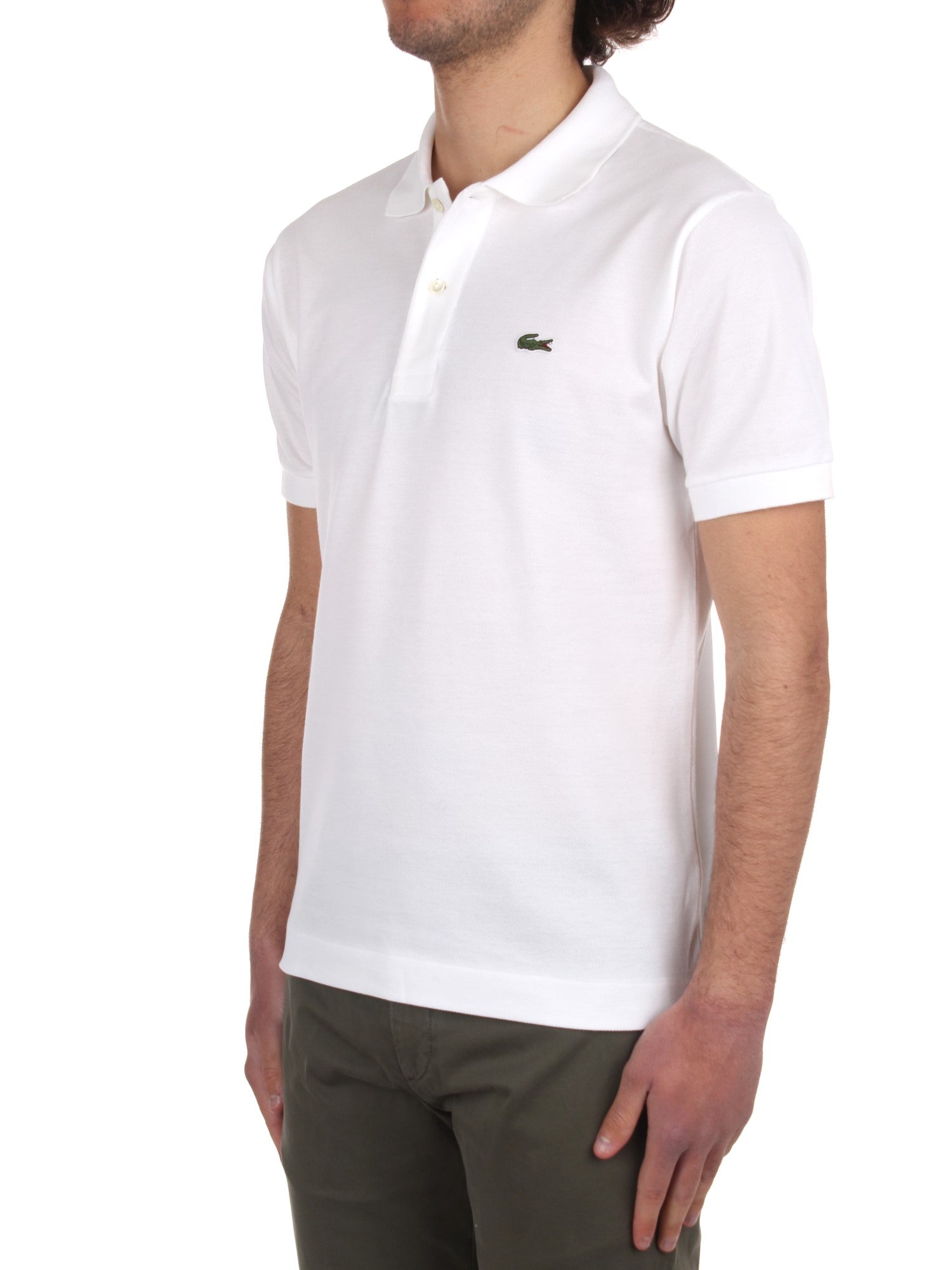 POLO Bianco Lacoste