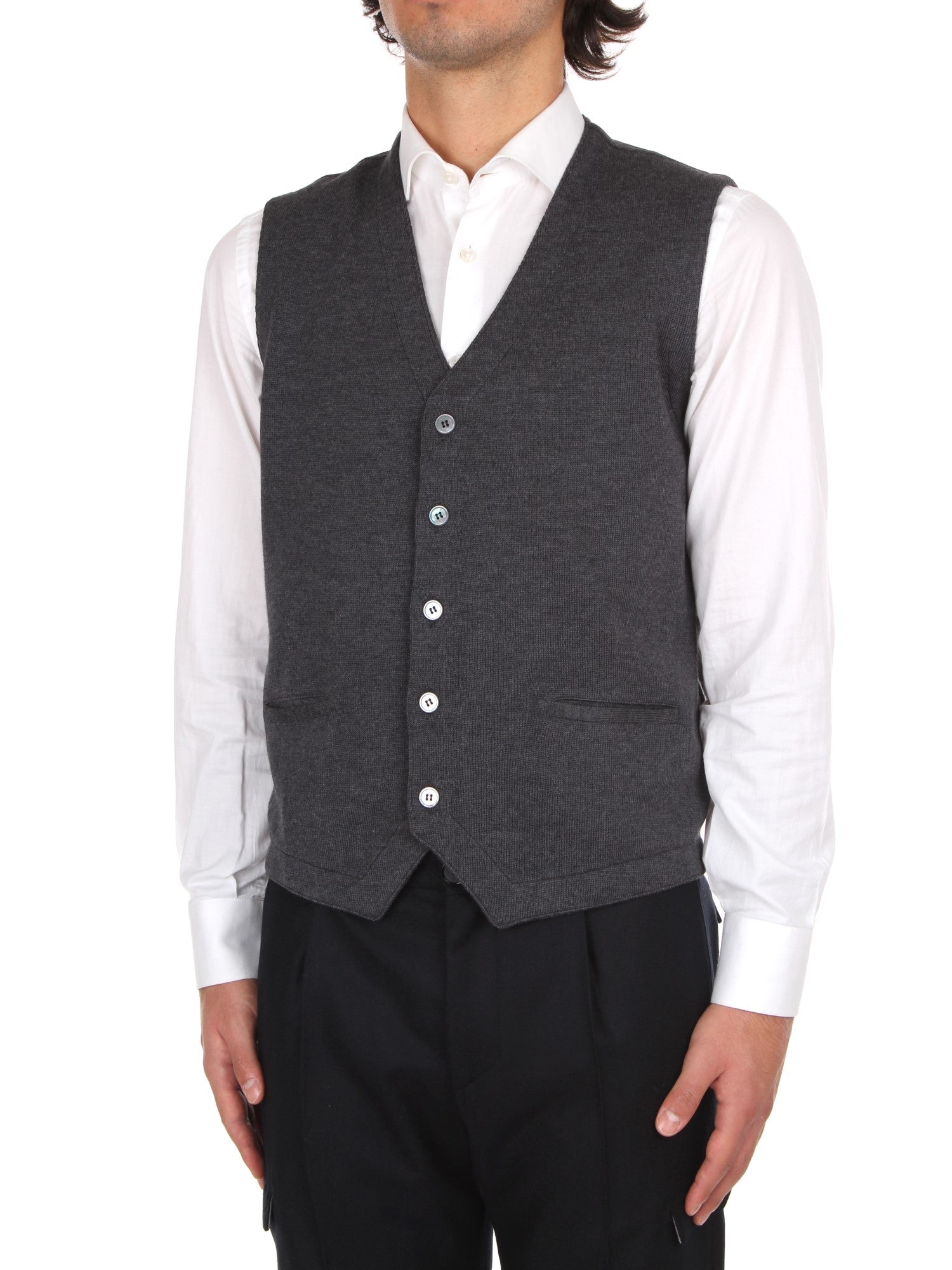 GILET Grigio La Fileria