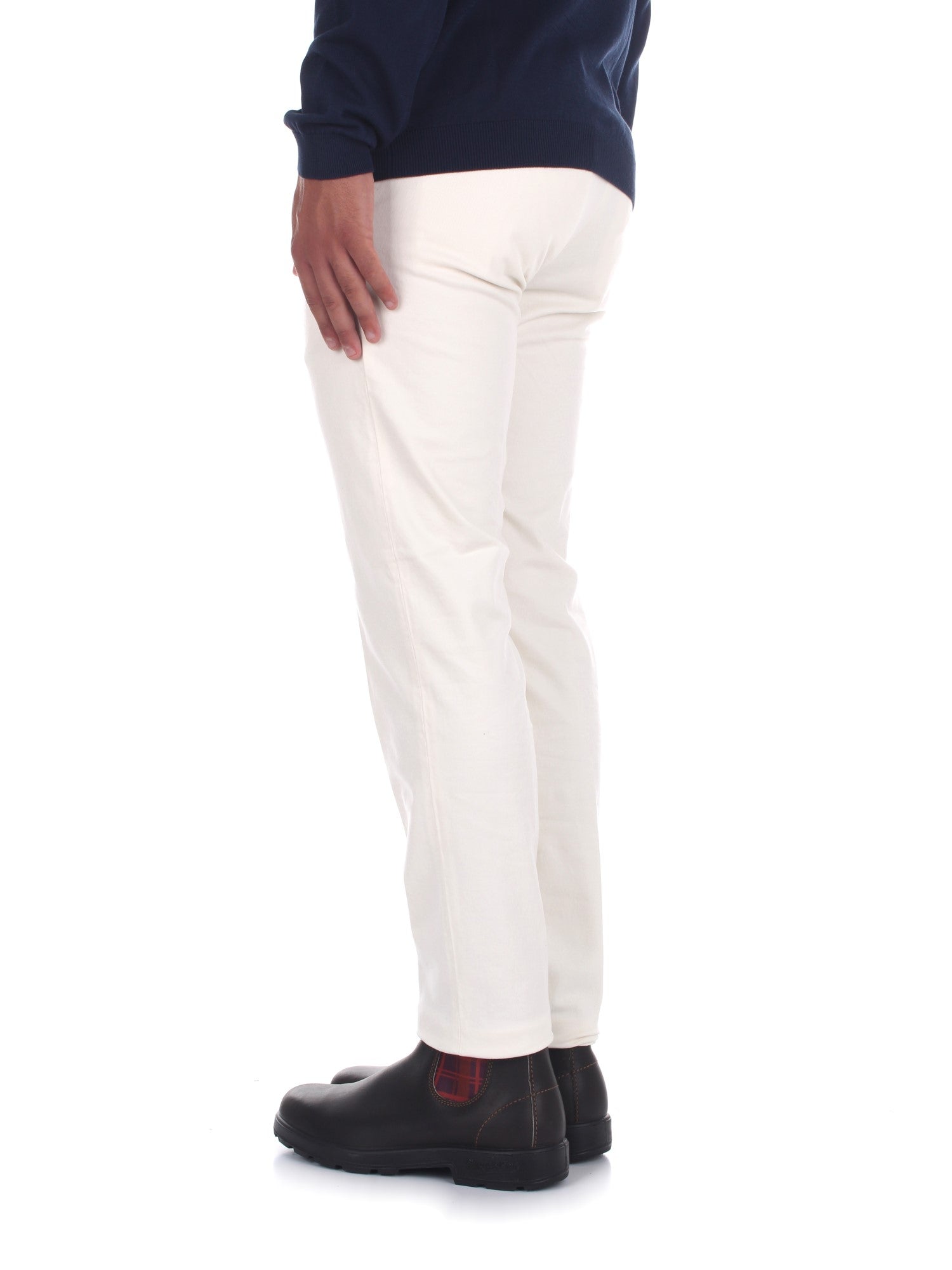 PANTALONI Bianco Re-hash