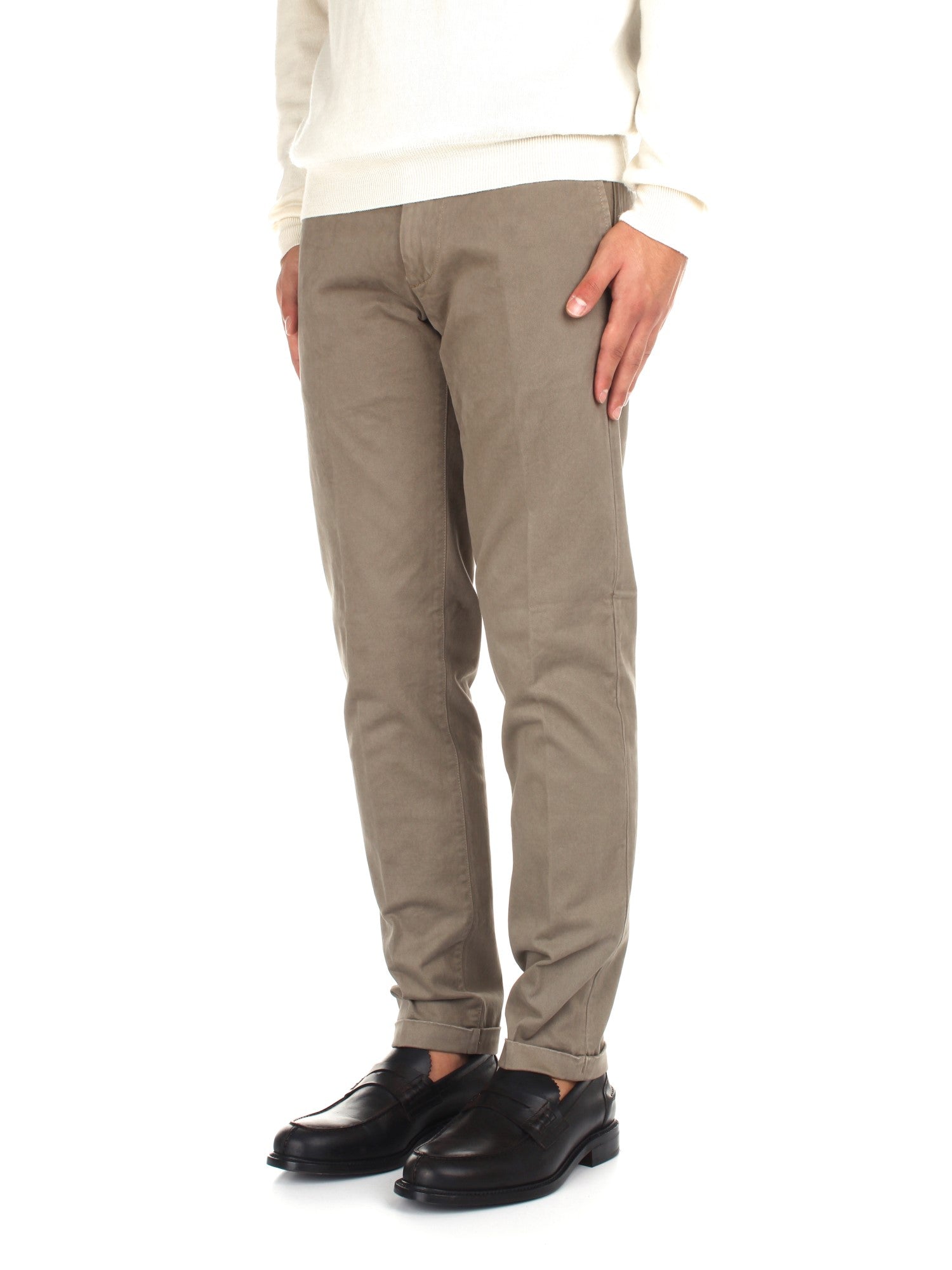 PANTALONI Beige Re-hash