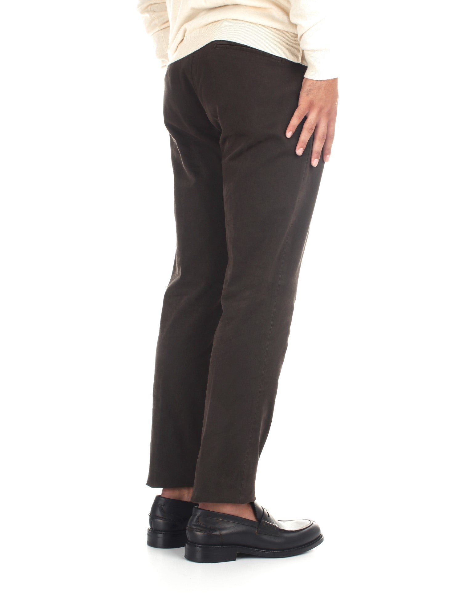 PANTALONI Marrone Briglia