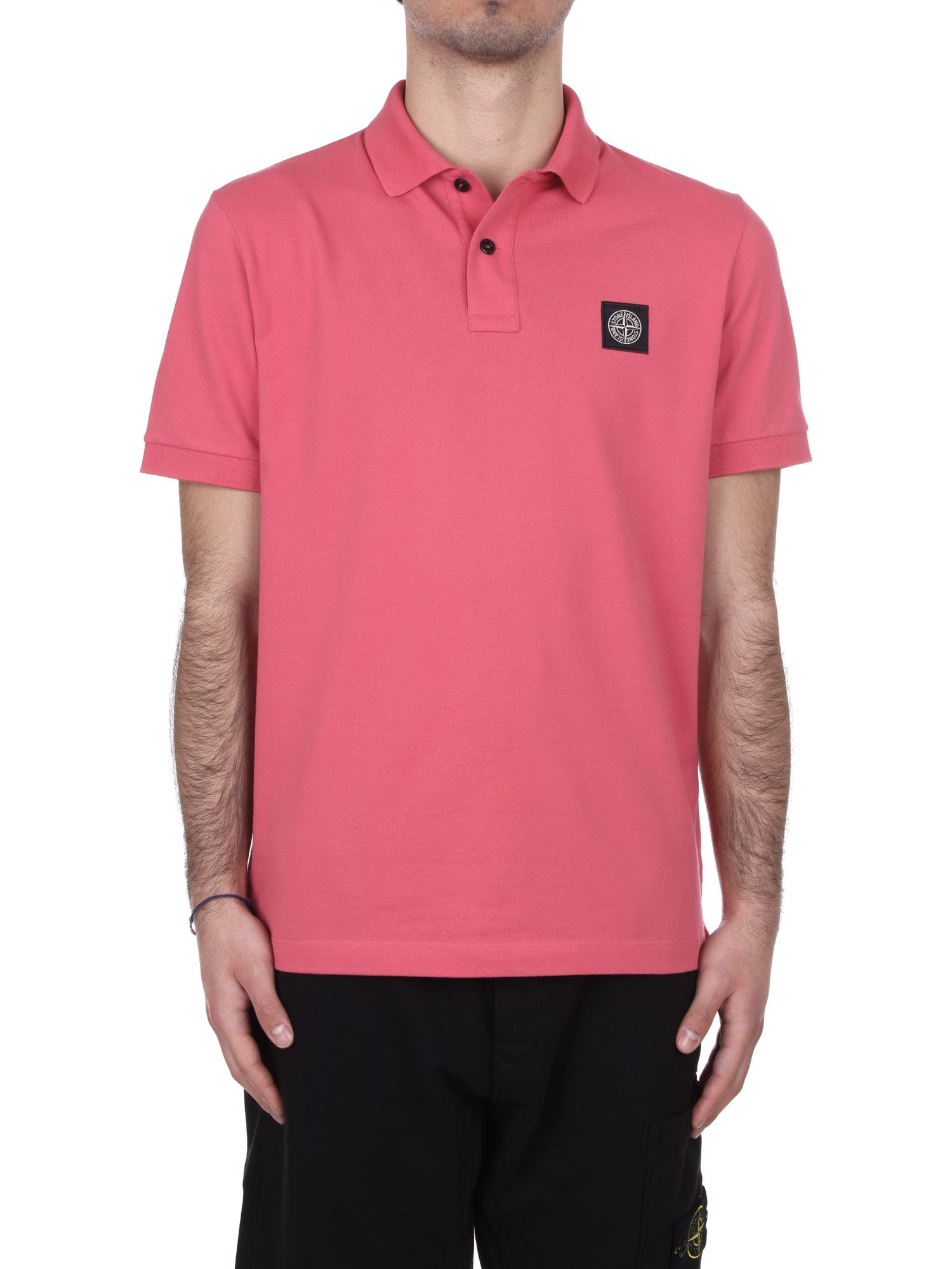 POLO Rosso Stone Island