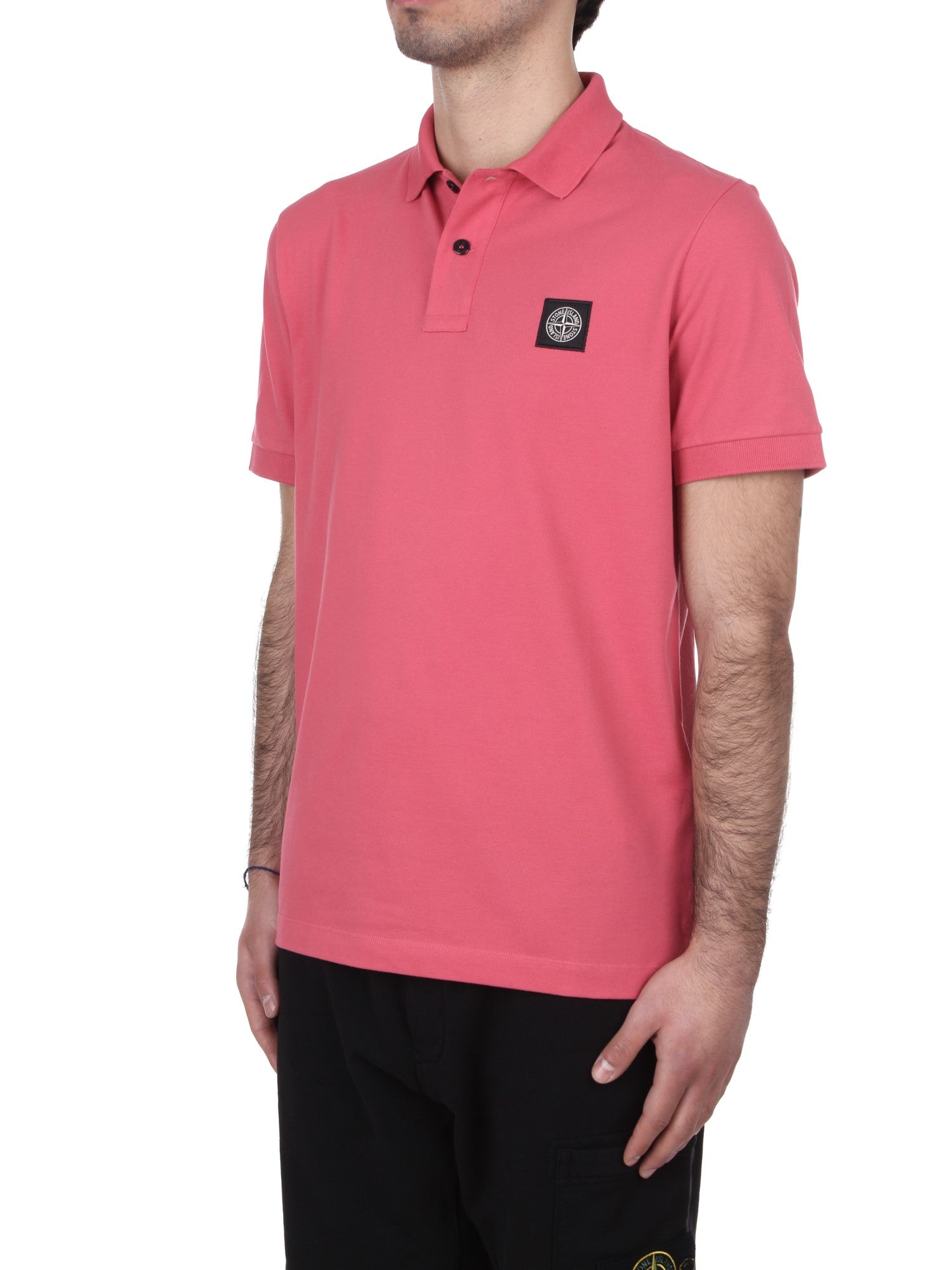 POLO Rosso Stone Island