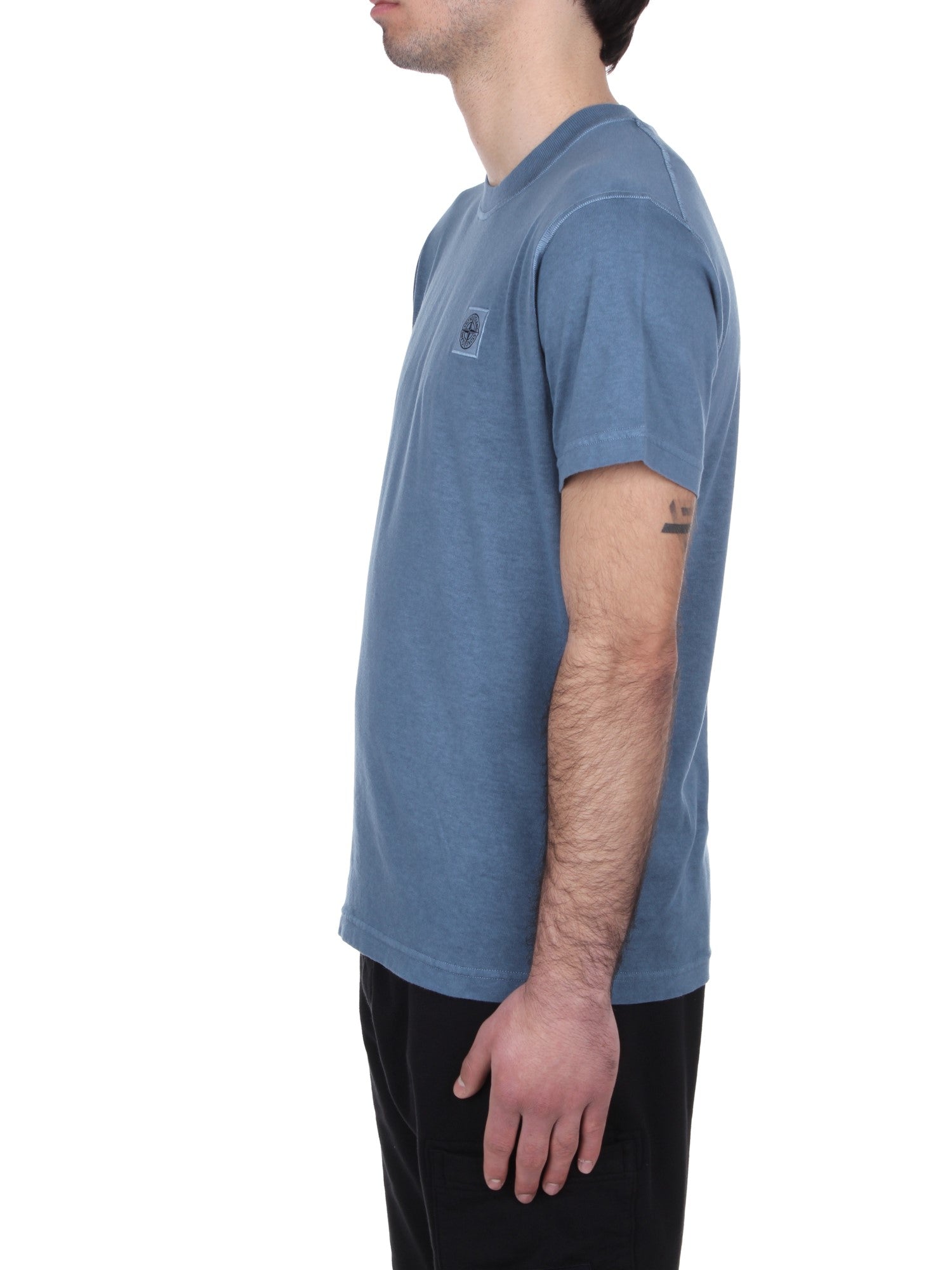 T-SHIRT Blu Stone Island