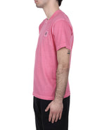 T-SHIRT Rosa Stone Island