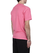 T-SHIRT Rosa Stone Island