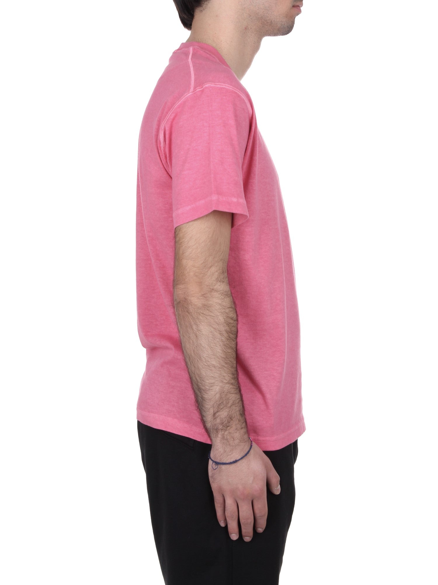 T-SHIRT Rosa Stone Island