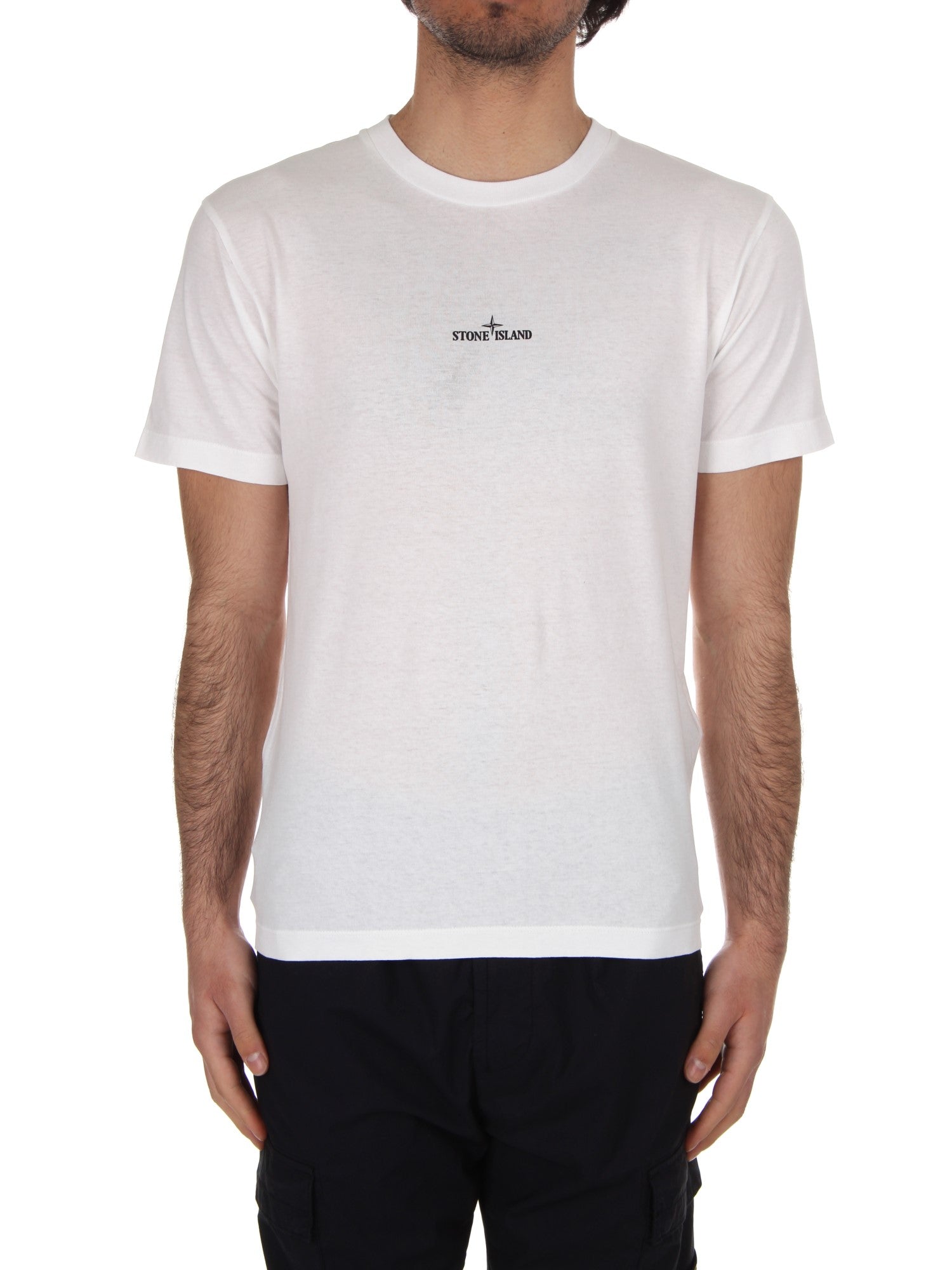 T-SHIRT Bianco Stone Island