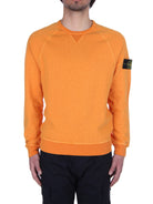 FELPE Arancione Stone Island