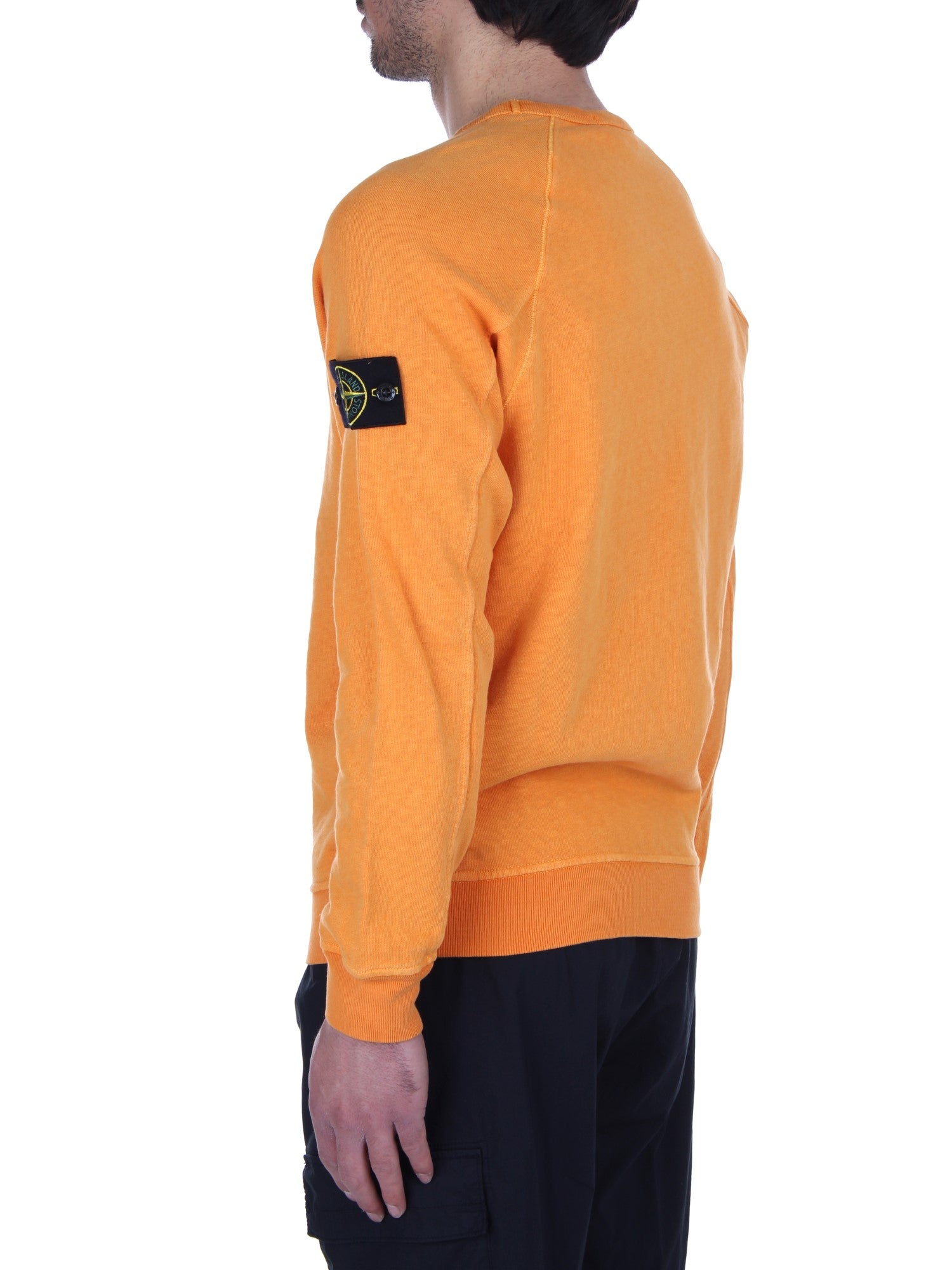 FELPE Arancione Stone Island