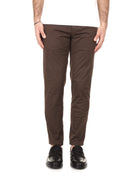 PANTALONI Marrone Re-hash