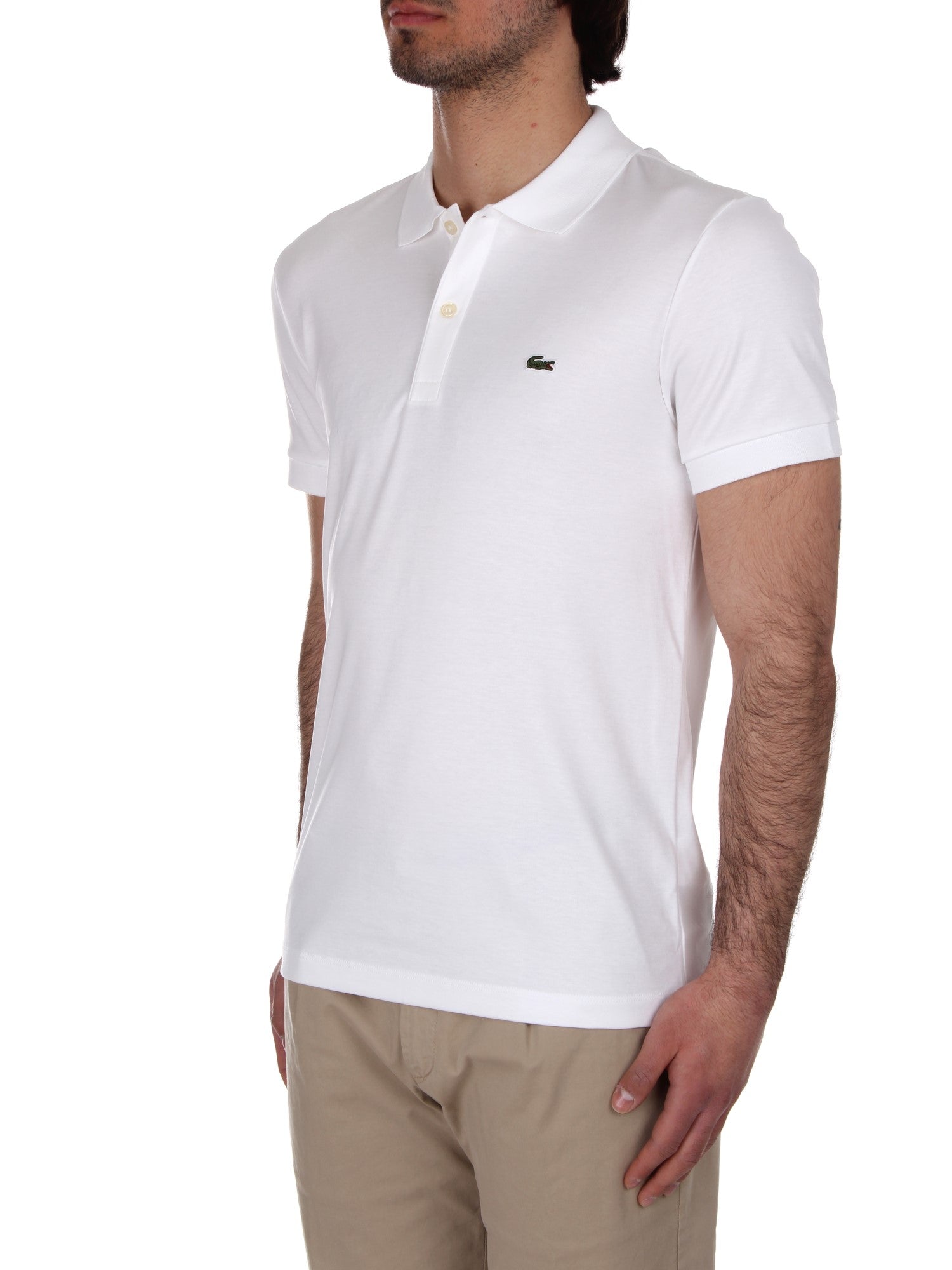 POLO Bianco Lacoste