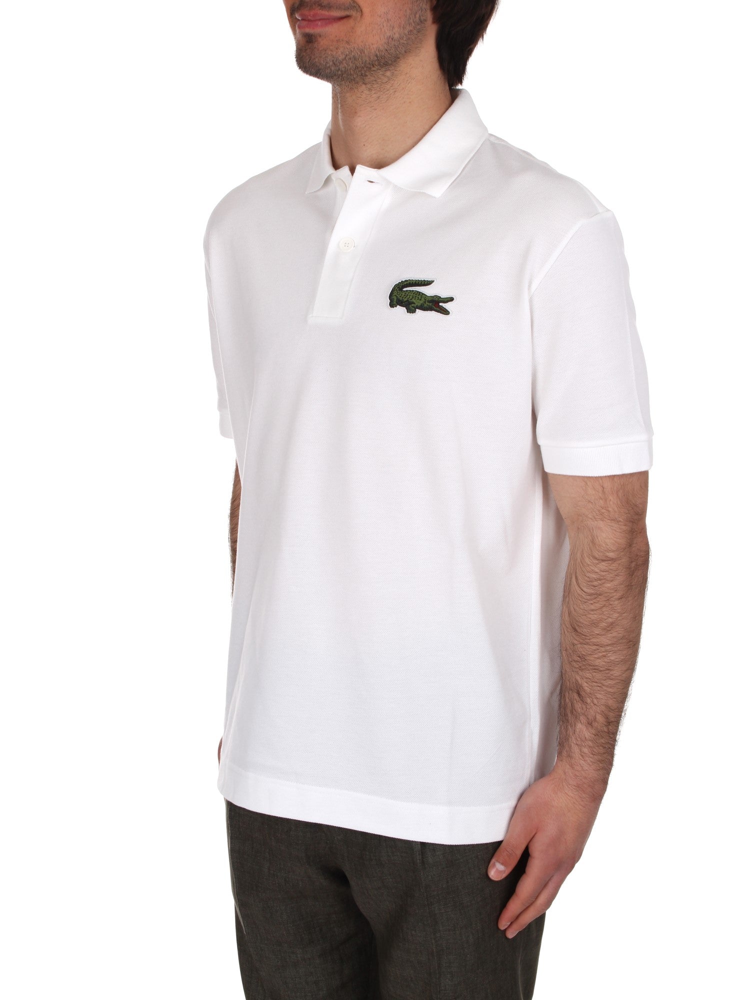 POLO Bianco Lacoste