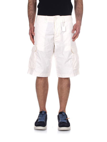 Off white cargo shorts online