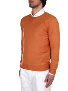 MAGLIE Arancione Fedeli Cashmere