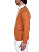 MAGLIE Arancione Fedeli Cashmere