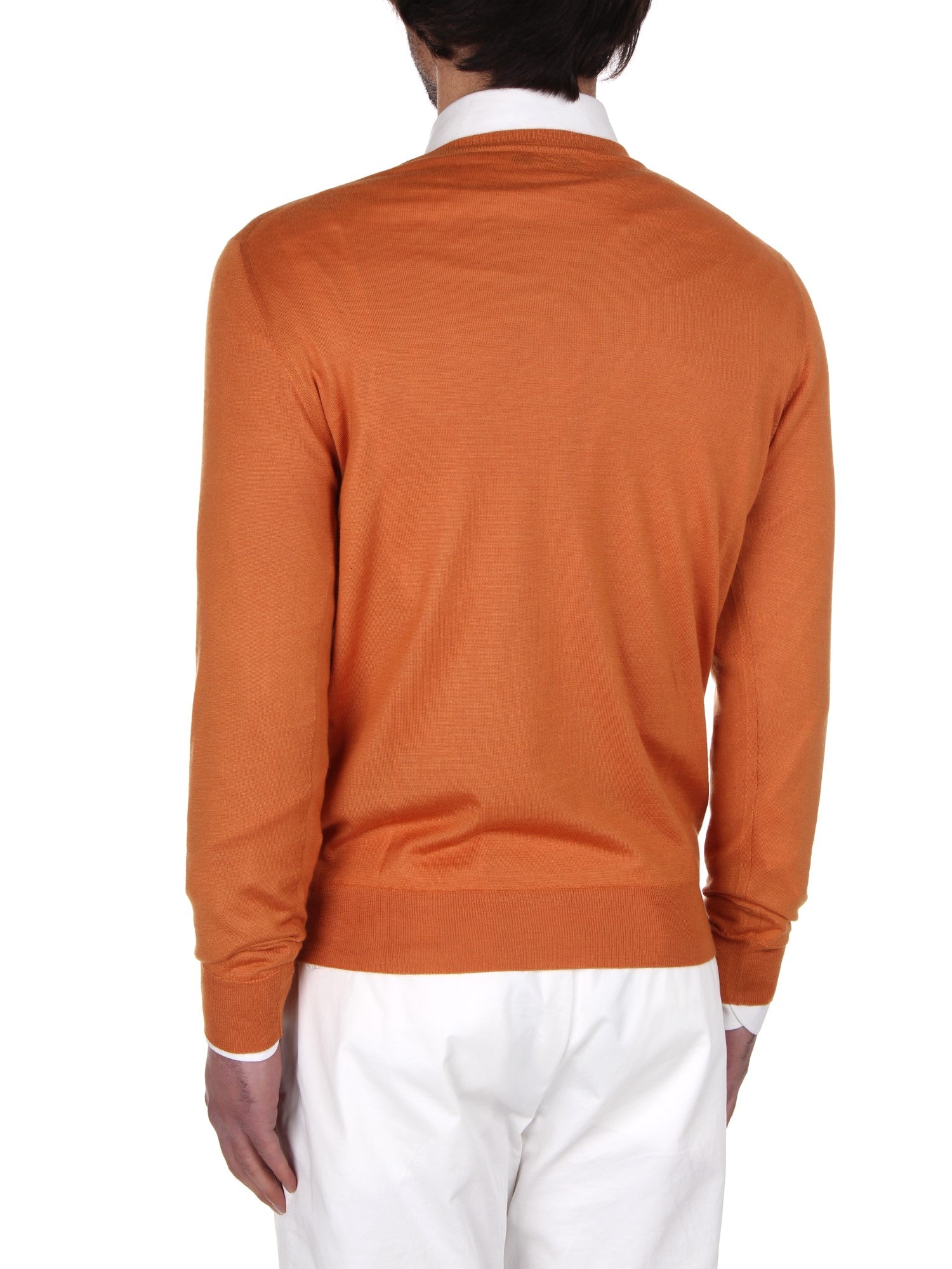 MAGLIE Arancione Fedeli Cashmere