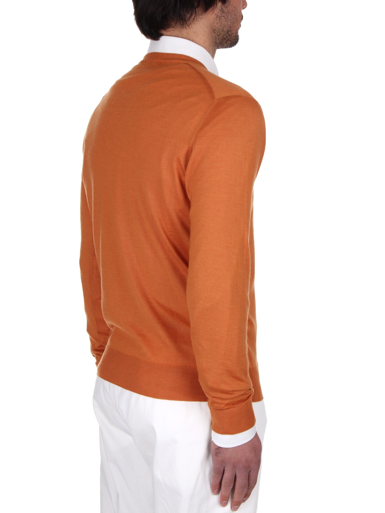 MAGLIE Arancione Fedeli Cashmere