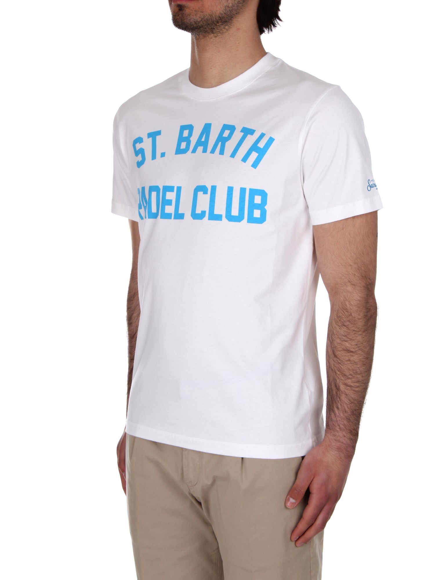 T-SHIRT Bianco Mc2 Saint Barth