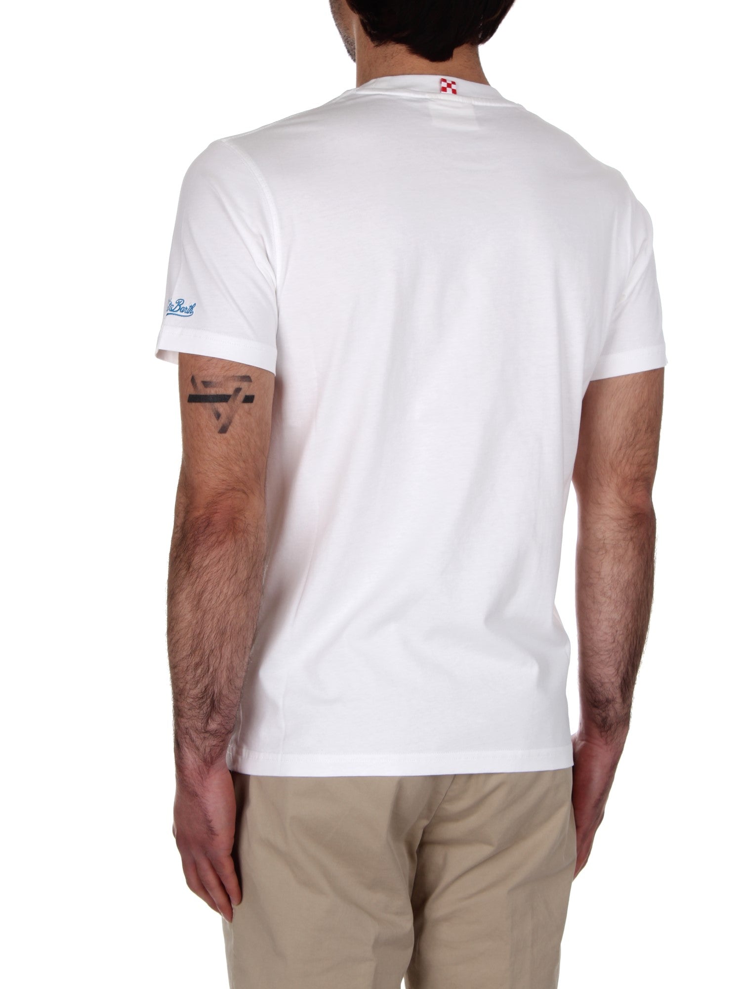 T-SHIRT Bianco Mc2 Saint Barth