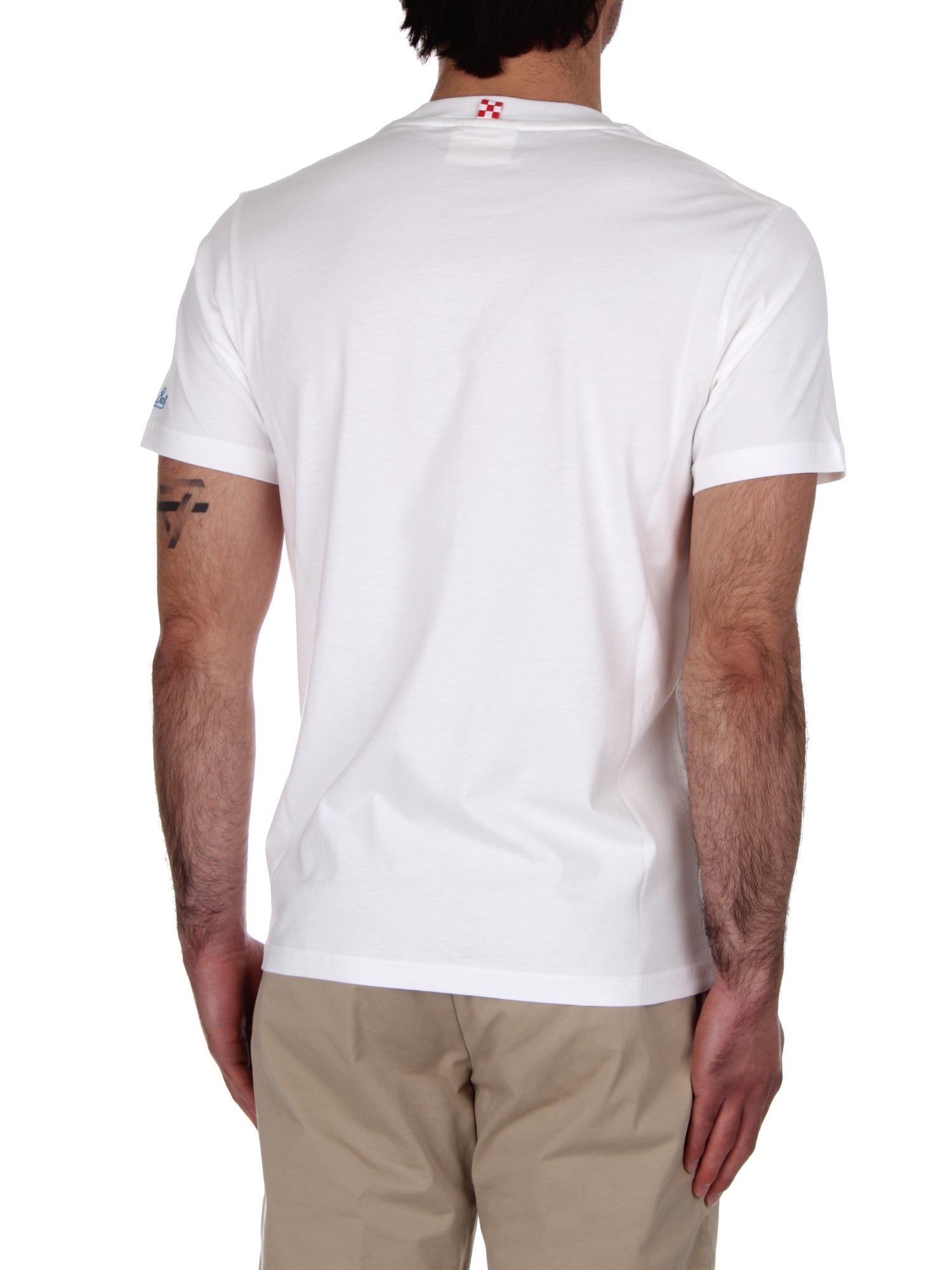 T-SHIRT Bianco Mc2 Saint Barth