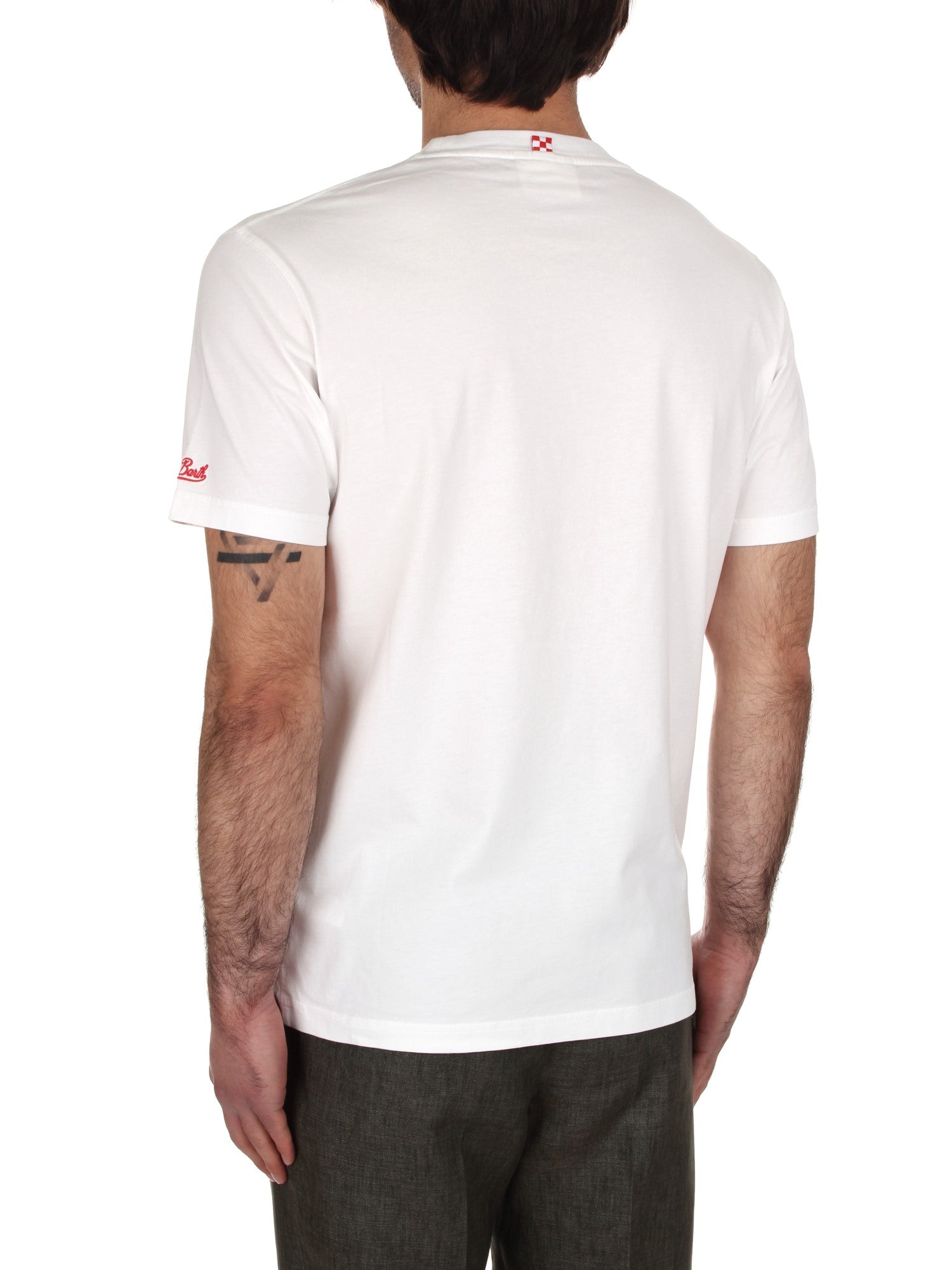 T-SHIRT Bianco Mc2 Saint Barth