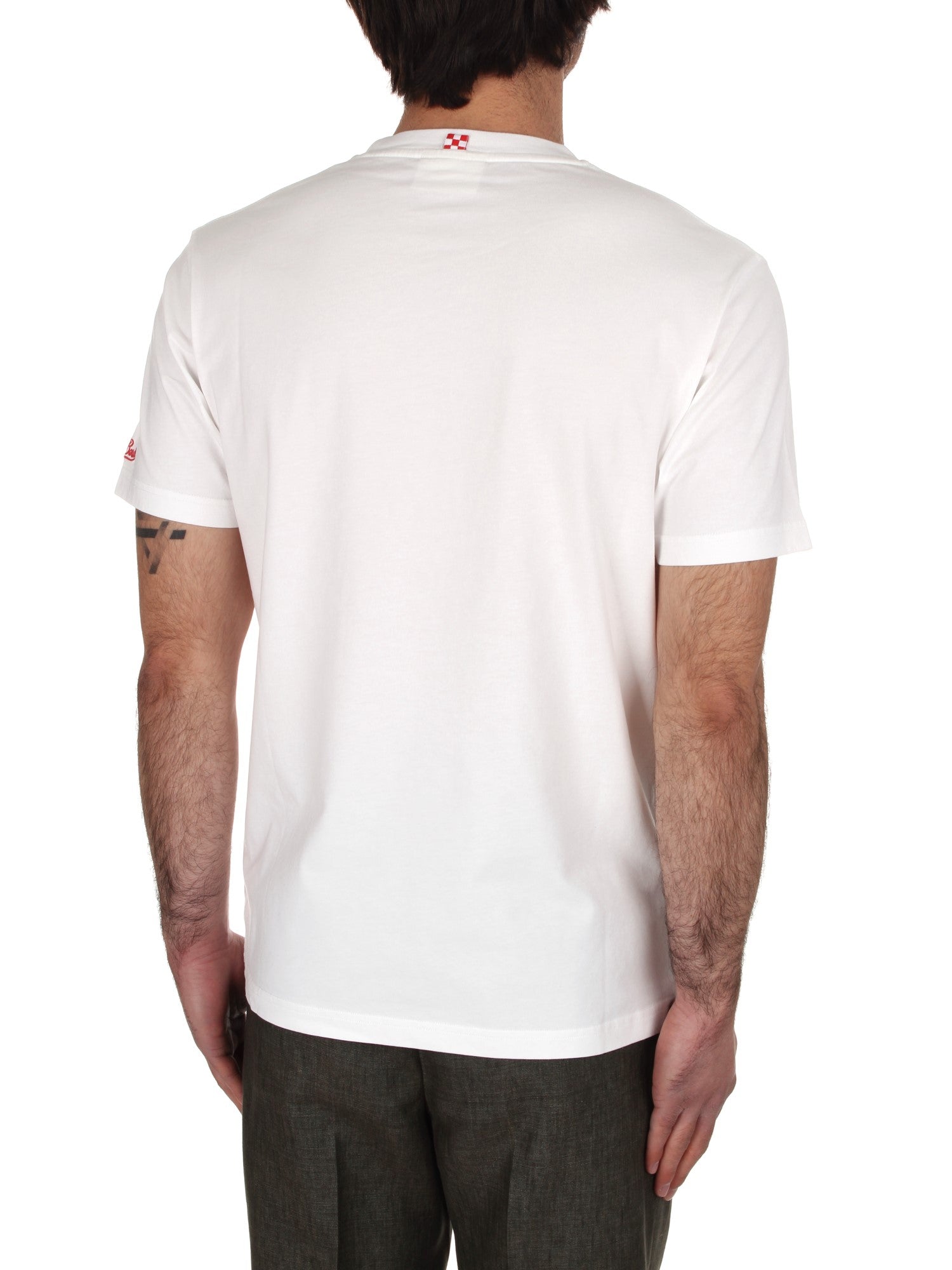 T-SHIRT Bianco Mc2 Saint Barth