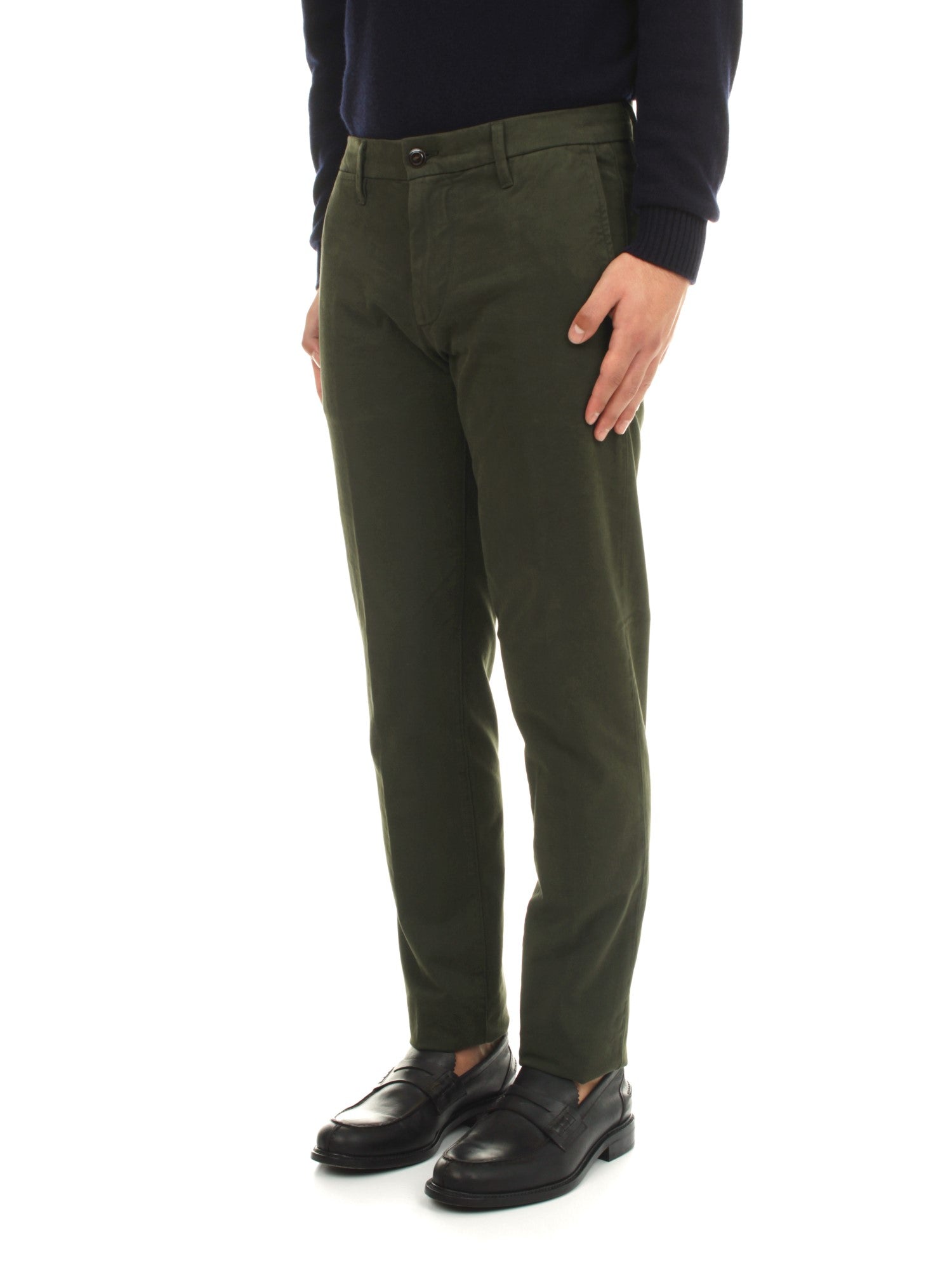 PANTALONI Verde Re-hash