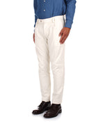 PANTALONI Bianco Re-hash