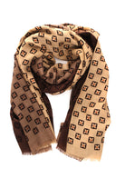 SCIARPE, FOULARD E STOLE Marrone Altea