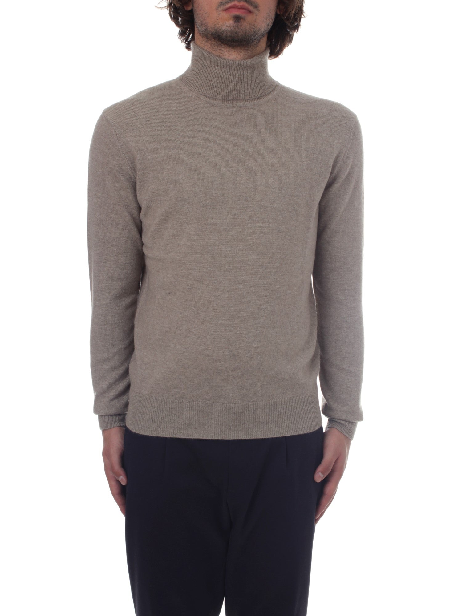 MAGLIE Beige Bramani Cashmere