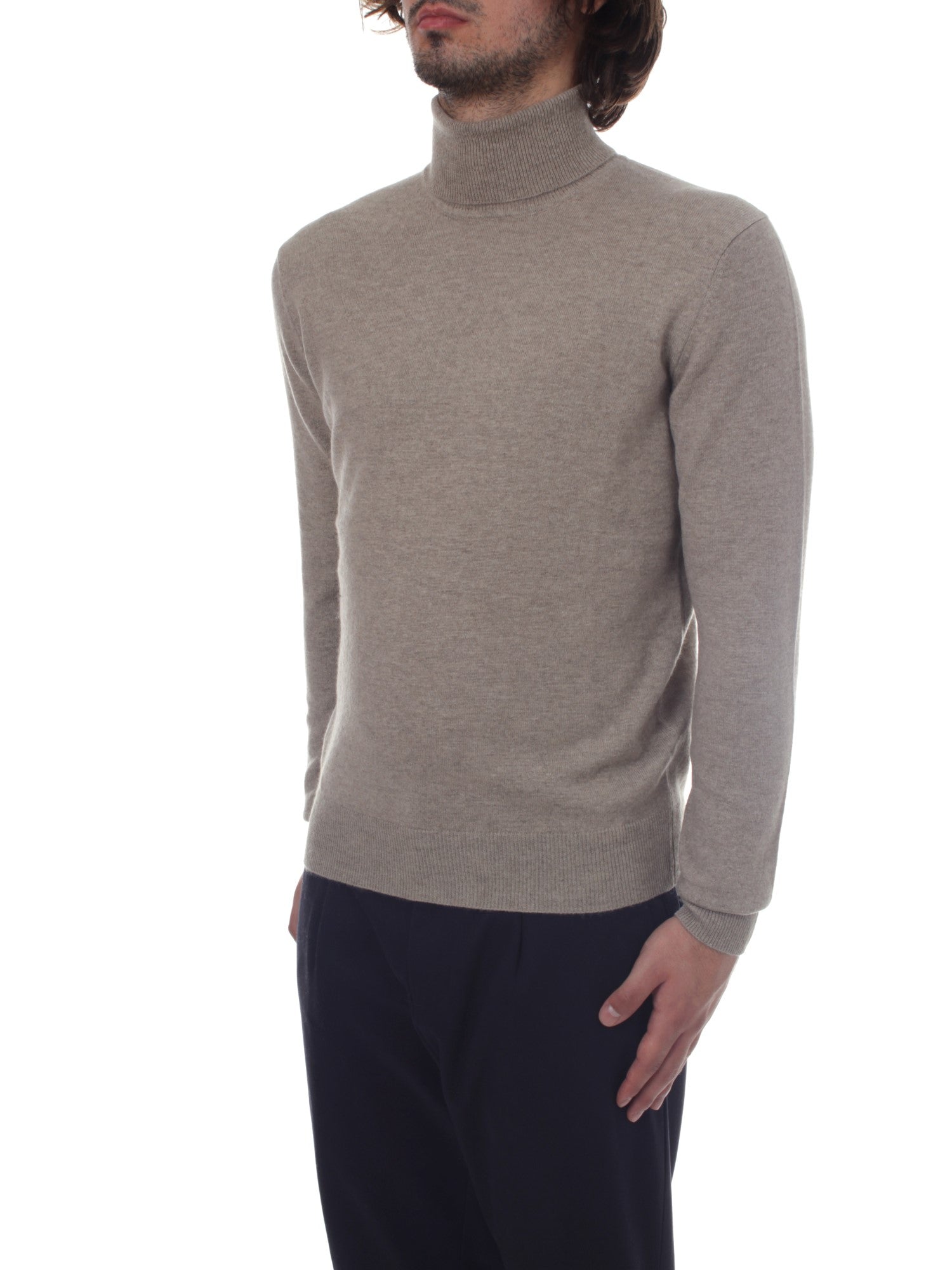 MAGLIE Beige Bramani Cashmere