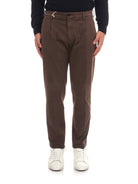 PANTALONI Marrone Briglia