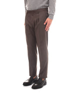 PANTALONI Marrone Briglia