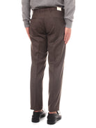 PANTALONI Marrone Briglia