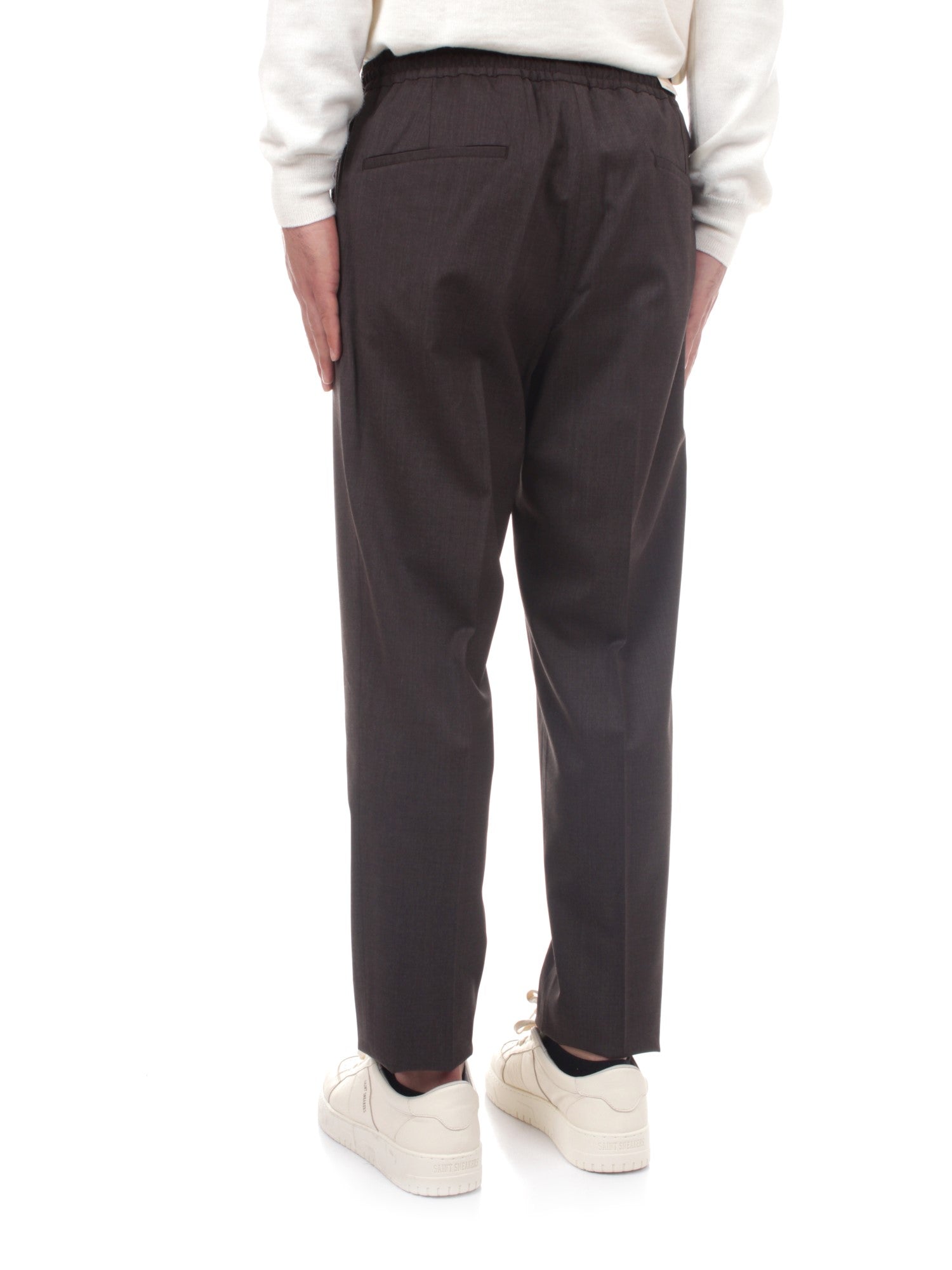 PANTALONI Marrone Briglia