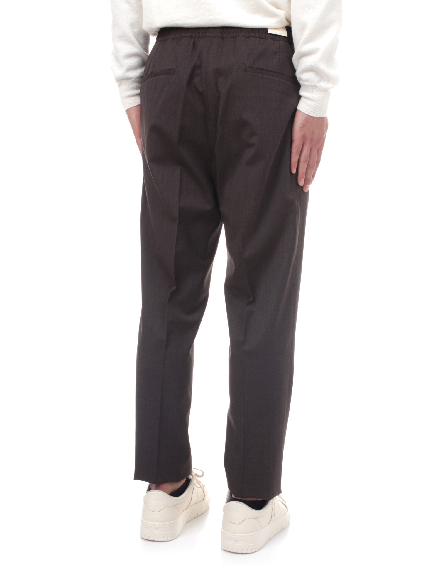 PANTALONI Marrone Briglia