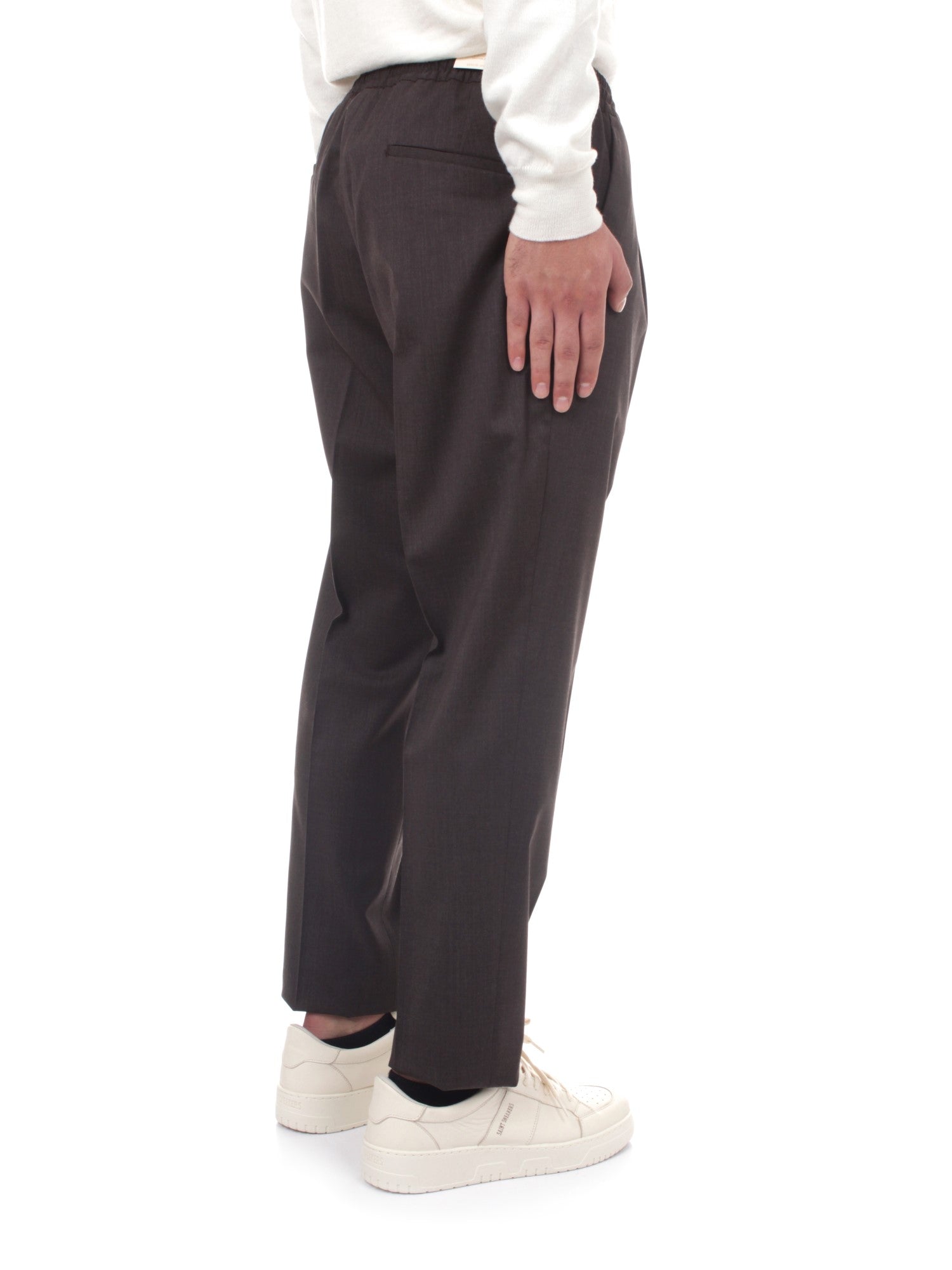 PANTALONI Marrone Briglia