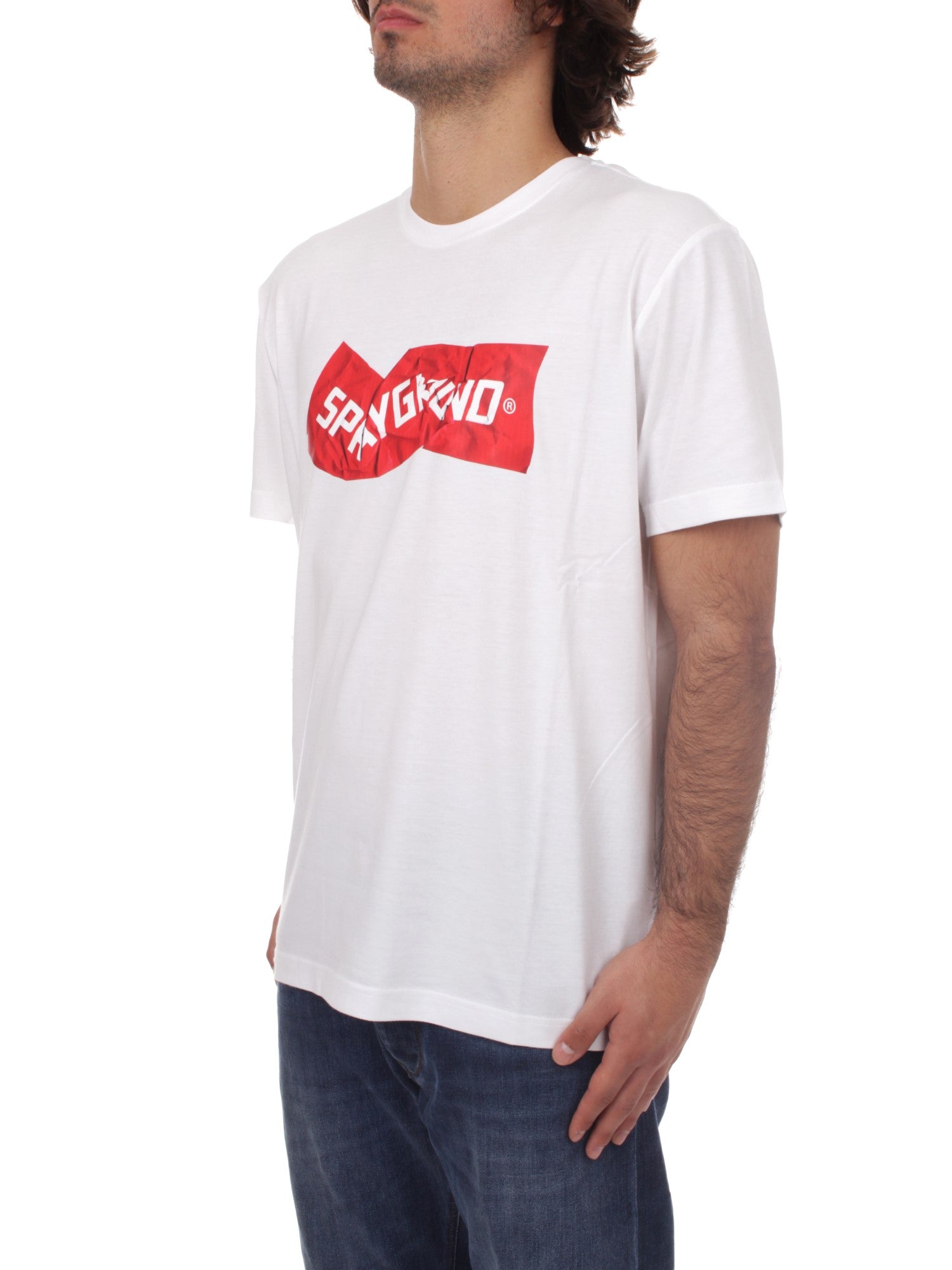 T-SHIRT Bianco Sprayground