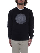 FELPE Nero Stone Island