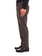 PANTALONI Marrone Incotex